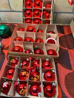 Lot rode oude kerstballen, Ophalen, Gebruikt