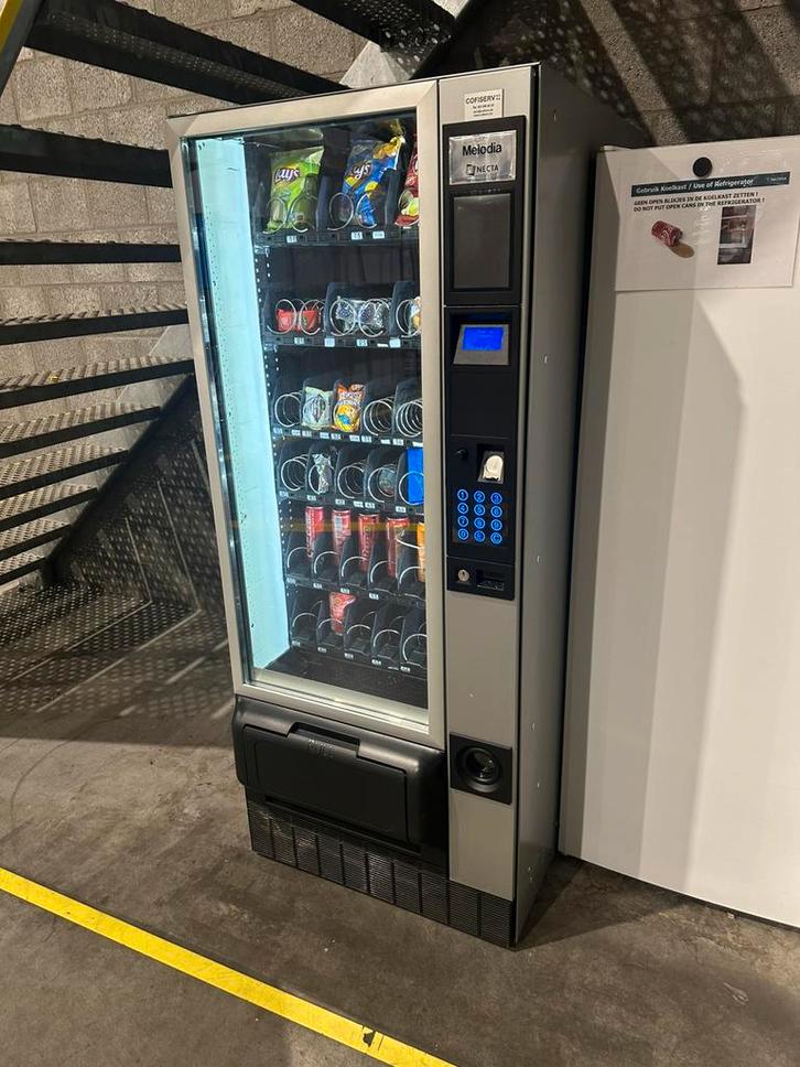 NECTA Melodia vending machine – snack/drank – werkt perfect, Verzamelen, Automaten | Overige, Gebruikt, Ophalen of Verzenden