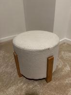 Poff stoel, Huis en Inrichting, Stoelen, Gebruikt, Wit, Eén, Ophalen