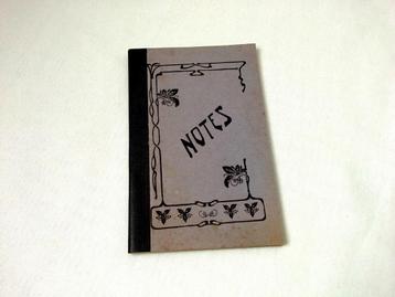 Carnet avec table de multiplication vintage des années 50 beschikbaar voor biedingen
