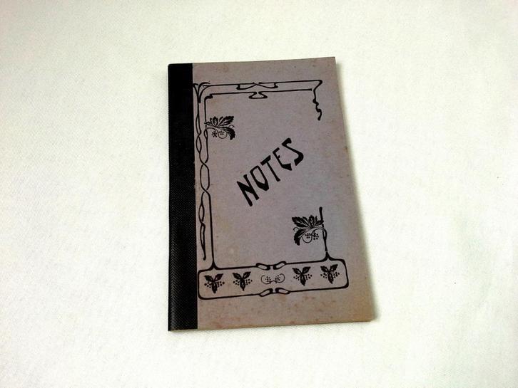 Carnet avec table de multiplication vintage des années 50, Antiek en Kunst, Antiek | Overige Antiek, Ophalen of Verzenden