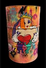 SO MOON : sculpture sur bidon. Exemplaire unique, Antiquités & Art, Enlèvement ou Envoi