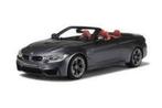 BMW M4 F83 2014 Cabriolet Grijs Metallic 1-18 GT spirit, Verzenden, Nieuw, Auto, Overige merken