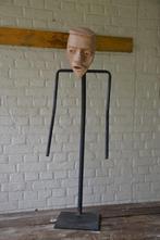 kunstwerk op metalen frame, Antiek en Kunst, Ophalen