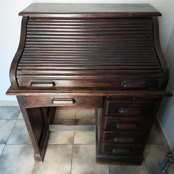 Bureau met rolluik, Ophalen