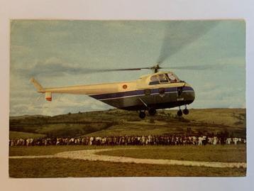 Postkaart Cote d'Or Sikorsky H-19 S-55 Belgisch Congo beschikbaar voor biedingen