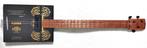 Cigar Box Guitar - Chiccoo Cigarbox Guitars “Black Ma Rosie”, Ophalen of Verzenden, Hollow body, Zo goed als nieuw