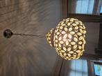 Hanglamp in metaal- glas, Huis en Inrichting, Ophalen, Gebruikt, Glas