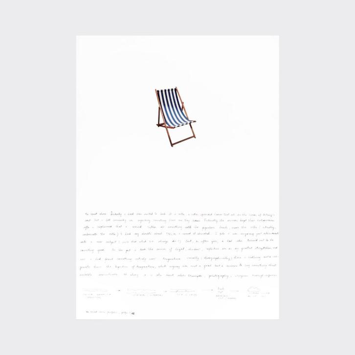 David Claerbout, gesigneerde kleurenprint  'untitled', 2015, Antiek en Kunst, Kunst | Litho's en Zeefdrukken, Ophalen of Verzenden