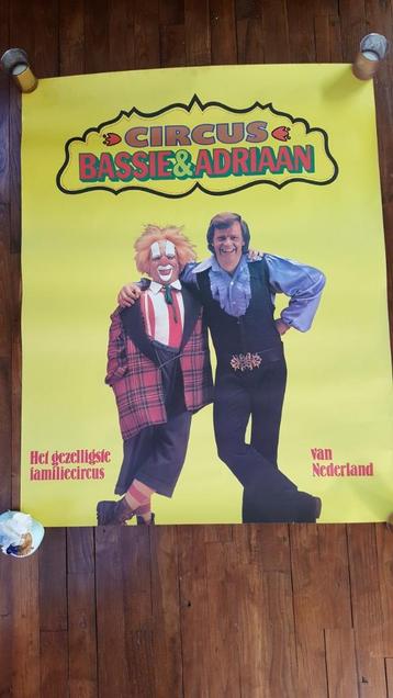 BASSIE & ADRIAAN Circus Poster (87 cm x 68 cm)