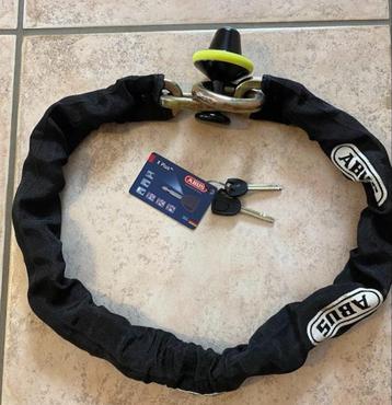 Antivol moto + ancre d'arrimage, Enlèvement, Comme neuf