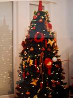 Kunstkerstboom met versiering, Diversen, Ophalen, Gebruikt