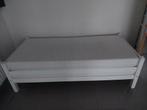 1 persoonsbed zonder matras, Ophalen, Gebruikt, Eenpersoons, Wit