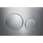 Geberit bedieningsplaat 2 toets chroom ref 116.882.KH.1, Doe-het-zelf en Bouw, Sanitair, Ophalen, Nieuw, Chroom, Toilet