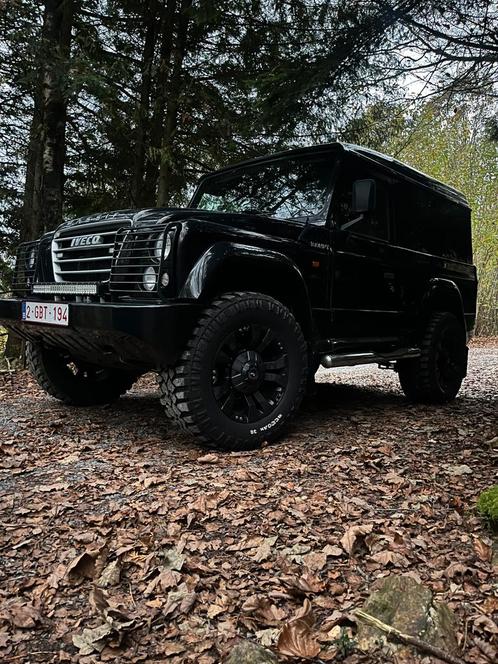 Iveco Massif 3.0L 4x4 – 175pk, Auto's, Overige Auto's, Particulier, Diesel, 3 deurs, Handgeschakeld, Zwart, Grijs, Vierwielaandrijving