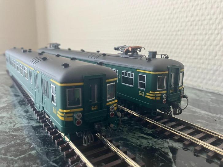 JOCADIS 35200 AM70 NMBS/SNCB 641 DC, Hobby en Vrije tijd, Modeltreinen | H0, Zo goed als nieuw, Treinset, Gelijkstroom, Overige merken