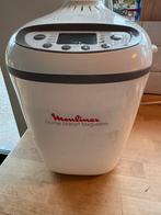 Moulinex broodmachine, Elektronische apparatuur, Broodbakmachines, Met timer, Warmhoudfunctie, Ophalen of Verzenden, Zo goed als nieuw