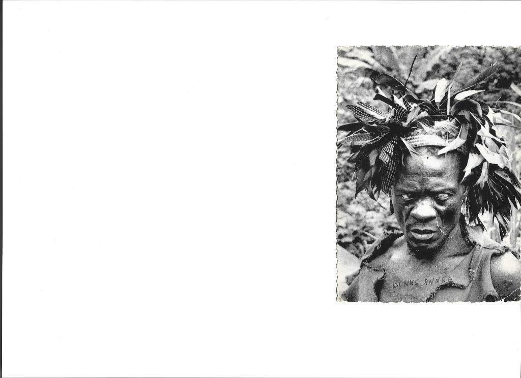 postkaart Belgisch Congo, Verzenden, Gelopen