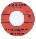 Don & Dewey – Don't Ever Leave Me, Gebruikt, 7 inch, Single, Ophalen of Verzenden
