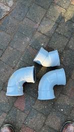 PVC bochtstukken 110mm, Ophalen, Zo goed als nieuw, PVC