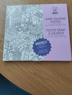OMY Poster géant à Colorier Bruxelles, Zo goed als nieuw