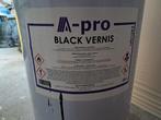 Black Vernis, Bricolage & Construction, Peinture, Vernis & Laque, 15 à 20 litres, Enlèvement, Comme neuf, Noir