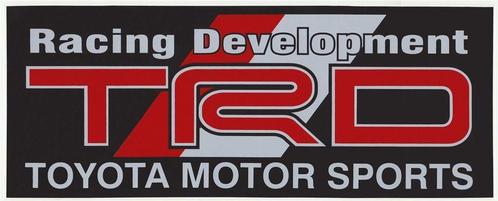 TRD Toyota Racing Development sticker #7, Auto diversen, Autostickers, Verzenden