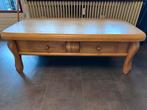 Eiken salontafel, Huis en Inrichting, Ophalen, Gebruikt, Eikenhout