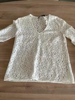 Wit topje met lange mouwen Zara maat XS, Ophalen of Verzenden, Zo goed als nieuw, Maat 34 (XS) of kleiner, Wit