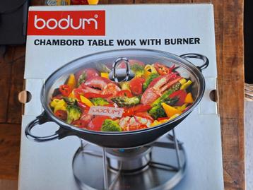 Wok met brander, Enlèvement, Neuf, Fonte, Wok