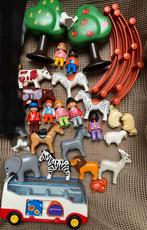 Playmobil 123: popjes, dieren, vliegtuig, bus,… zie foto’s, Ophalen, Zo goed als nieuw