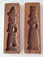2 jolis moules à spéculoos en bois, Antiquités & Art, Enlèvement ou Envoi