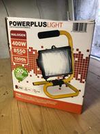 Powerplus draagbare halogeen schijnwerper, Doe-het-zelf en Bouw, Bouwverlichting, Ophalen of Verzenden, Zo goed als nieuw, 200 tot 500 watt