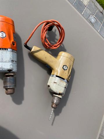 Vintage klopboormachine beschikbaar voor biedingen