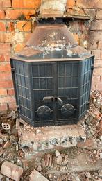 Authentieke gietijzeren kachel, Huis en Inrichting, Kachels, Ophalen, Gebruikt, Houtkachel, Inbouw