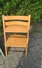 Naturel hout trip trap stokke, Ophalen, Zo goed als nieuw