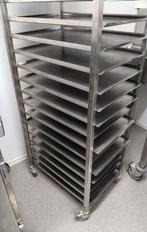 Chariot en inox avec 20 assiettes en inox, Articles professionnels, Horeca | Équipement de cuisine, Enlèvement