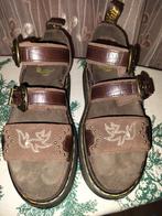 Dr. Martens gryphon quad gothic sandalen hippie fairy 38, Bruin, Verzenden, Sandalen of Muiltjes, Zo goed als nieuw