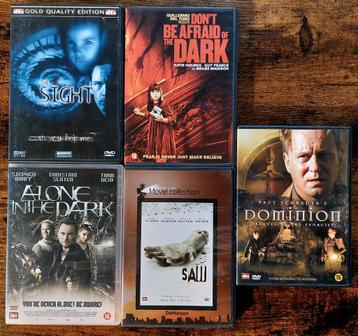 DVD - Horror/griezel 3 - 5 stuks beschikbaar voor biedingen
