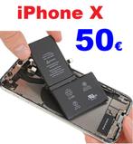 Remplacement batterie iPhone X pas cher à Bruxelles 50€, Ophalen, Apple iPhone