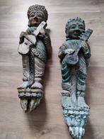 Indiaase houten beelden, Ophalen