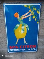 Plaque émaillée SPA CITRON réédition 2021, Collections, Enlèvement ou Envoi, Comme neuf