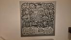 Kunstwerk street art 1m x 1m, Ophalen