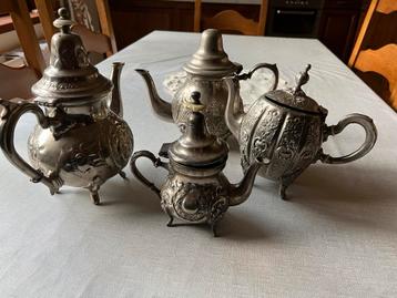 Vintage Marokkaanse theepotten