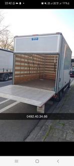 Camionette  hayon avec chauffeur 0492403466, Vacatures