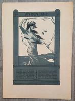 Winterfest 1906 Königl Kunstgewerbemuseum Berlin Jugendstil, Antiquités & Art, Antiquités | Livres & Manuscrits, Enlèvement ou Envoi