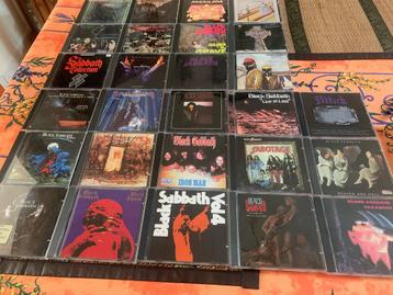 Collection CD Black Sabbath . disponible aux enchères