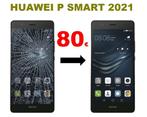 Réparation écran Huawei P Smart 2021 pas cher Bruxelles 80€, Ophalen of Verzenden