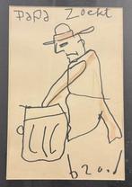 Herman Brood  Papa Zoekt  Stift Tekening op papier, Antiek en Kunst, Kunst | Schilderijen | Klassiek, Ophalen