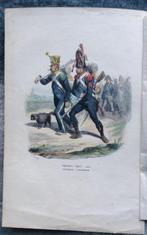 Gravure d'infanterie légère 1809 1er empire Napoléon, Photo ou Poster, Armée de terre, Enlèvement ou Envoi
